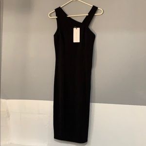 ASOS Knee length black dress